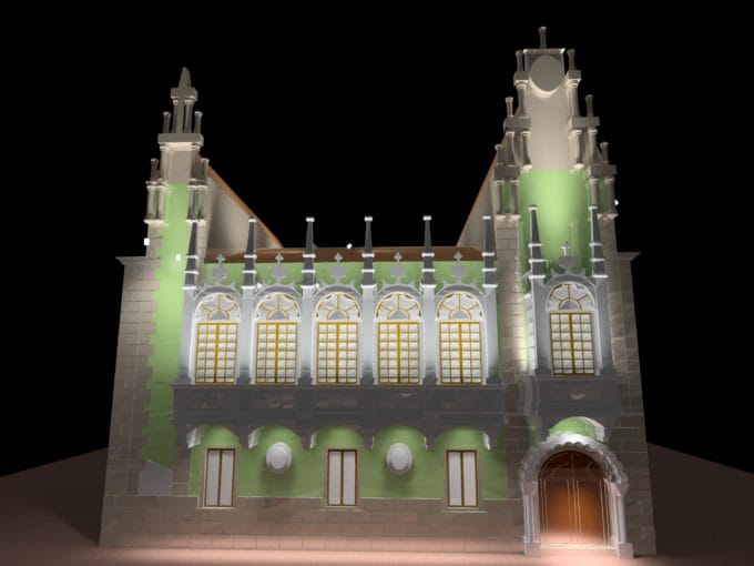Proyecto de Alumbrado Ornamental de Edificios Emblematicos de Albacete, dentro del marco EDUSI Albacete Ingeniería luminotécnia – alumbrado ornamental – eficiencia energética – proyectos luminotécnicos Dialux