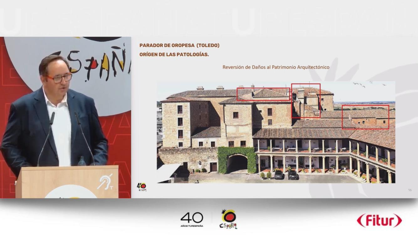 FITUR_TURESPANA-PRESENTACION_PROYECTO_REHABILITACION_-PARADOR_OROPESA_ARTECOIN_04.2