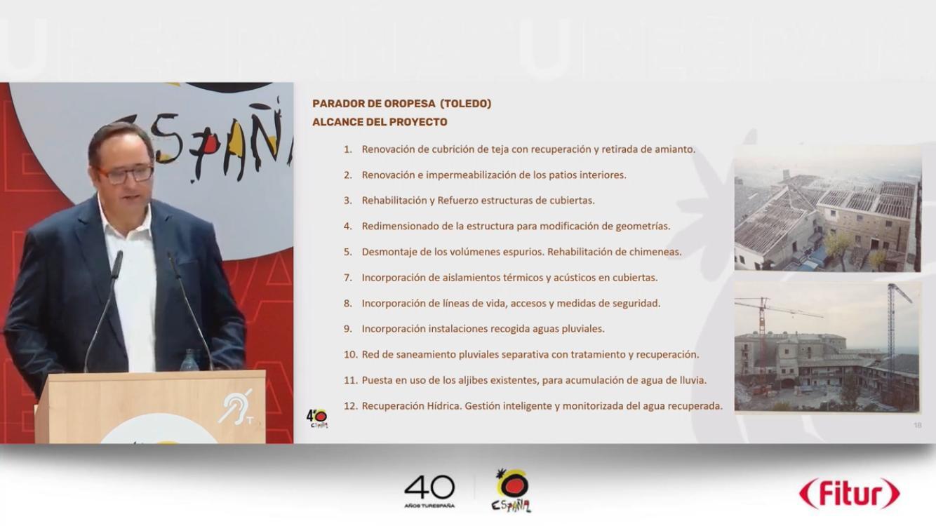 FITUR_TURESPANA-PRESENTACION_PROYECTO_REHABILITACION_-PARADOR_OROPESA_ARTECOIN_05