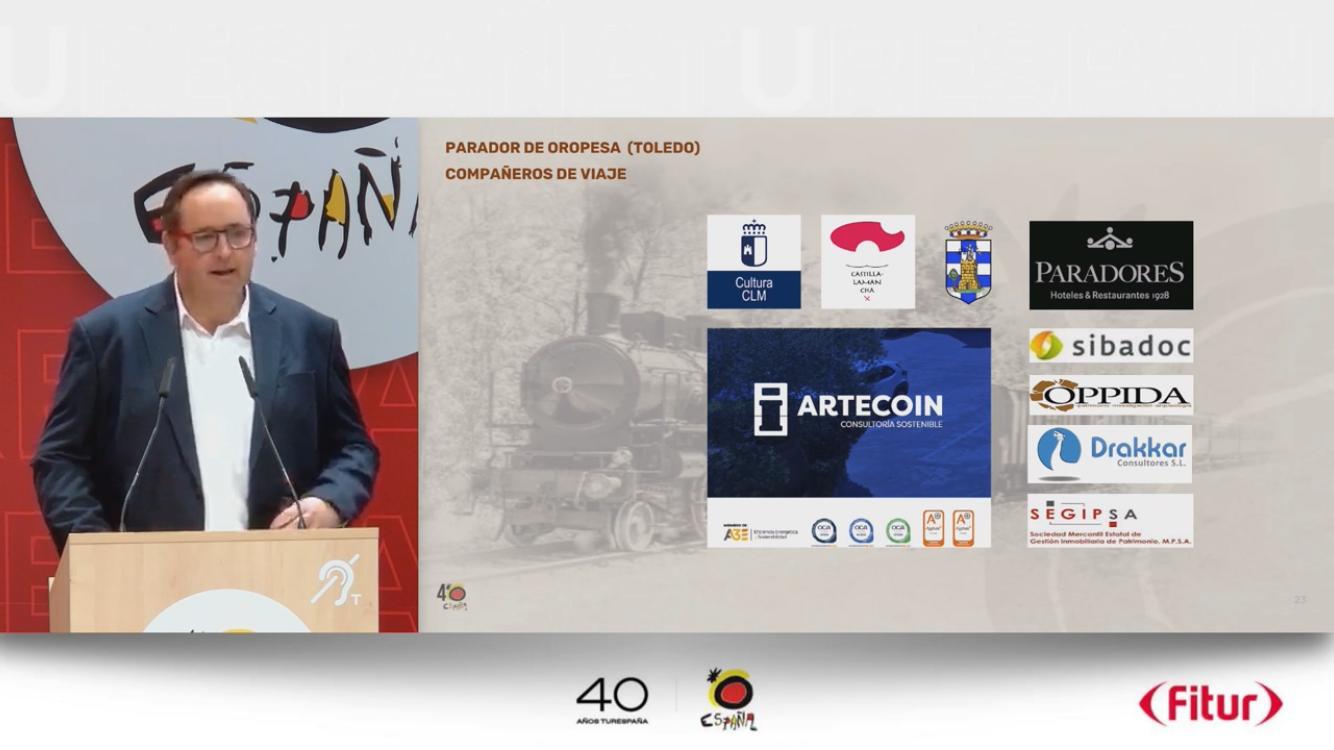 FITUR_TURESPANA-PRESENTACION_PROYECTO_REHABILITACION_-PARADOR_OROPESA_ARTECOIN_07